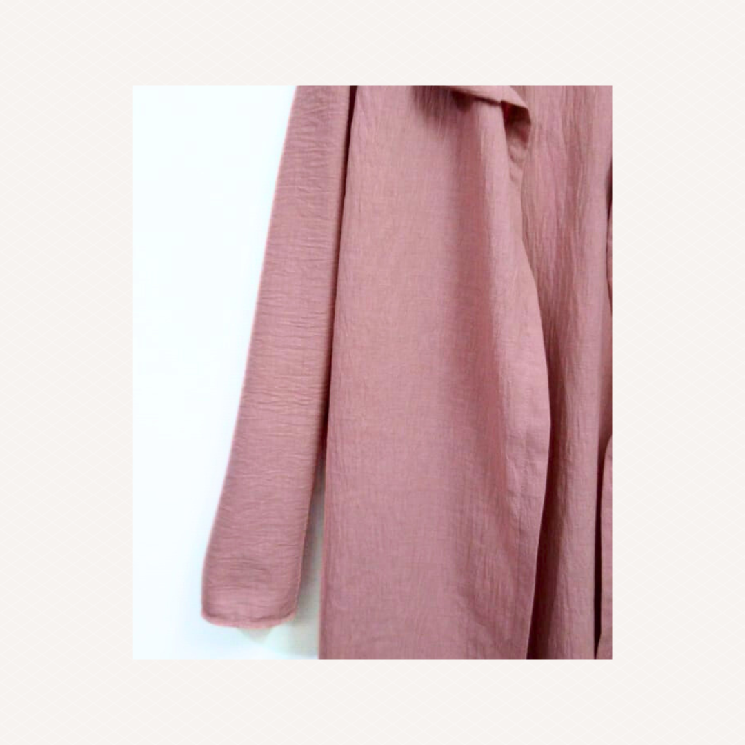 Pink Linen Shirt for Women