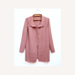 Pink Linen Shirt for Women