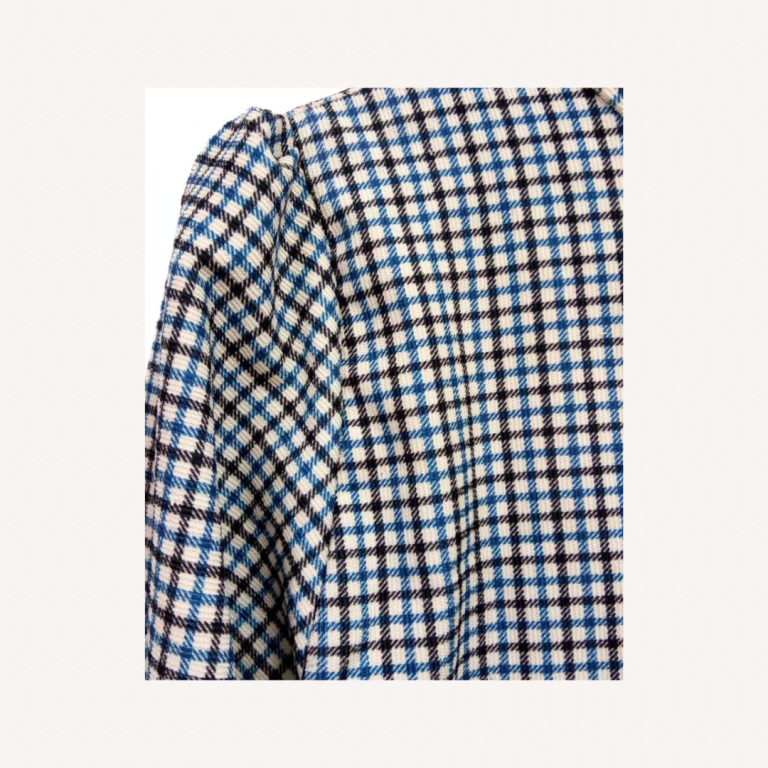 Blue Check Linen Shirt