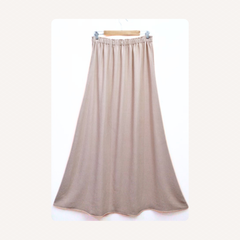 Beige Maxi Skirt