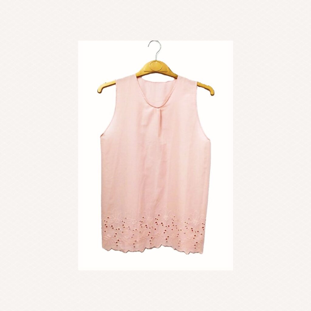 Pink Cotton Top for Women