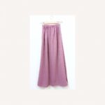 Pink Knitted Maxi Skirt