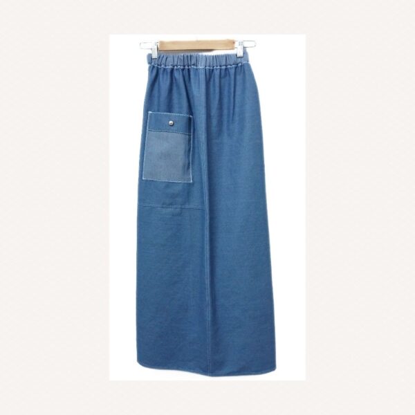 Modest Denim Maxi Skirt